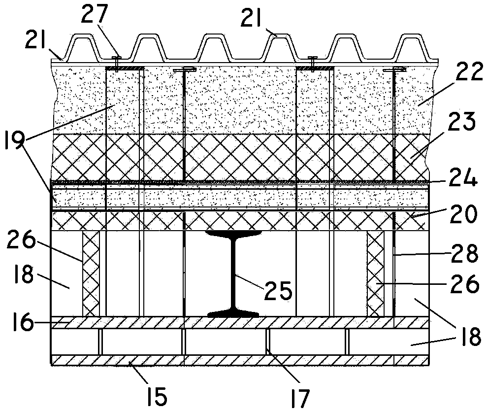 Hot air mixed type flue gas white smoke elimination system and elimination method thereof