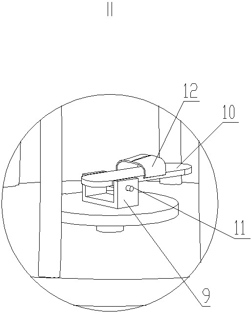 Auxiliary device for rotation type dance training