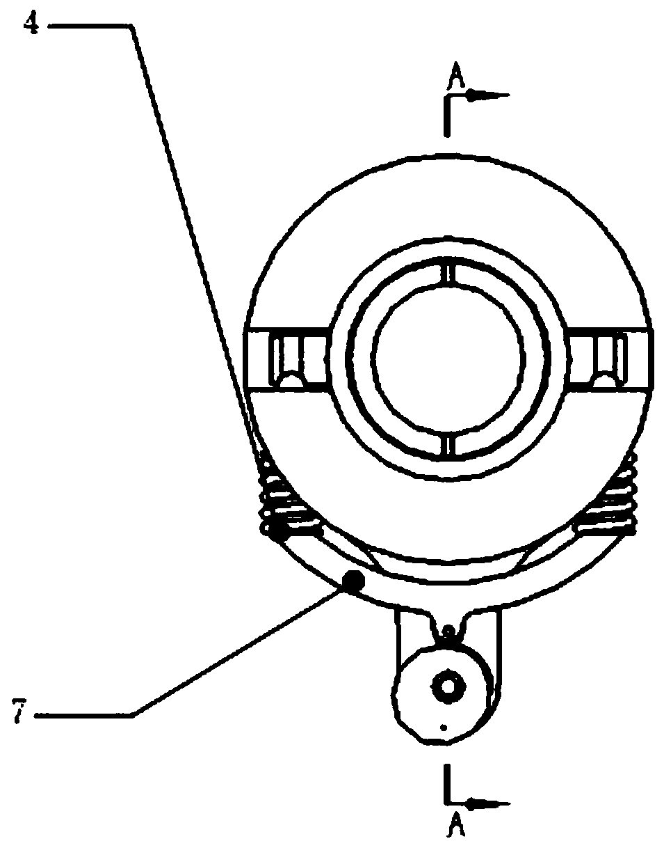 Airborne optical lens focusing mechanism