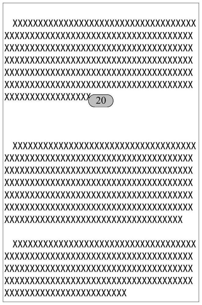 Electronic book thought display method, electronic equipment and storage medium