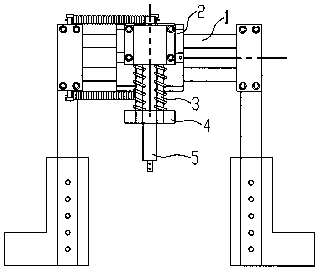 Coil forming machine