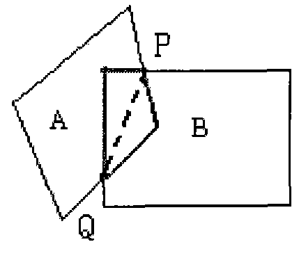 Image splicing method based on edge classification information