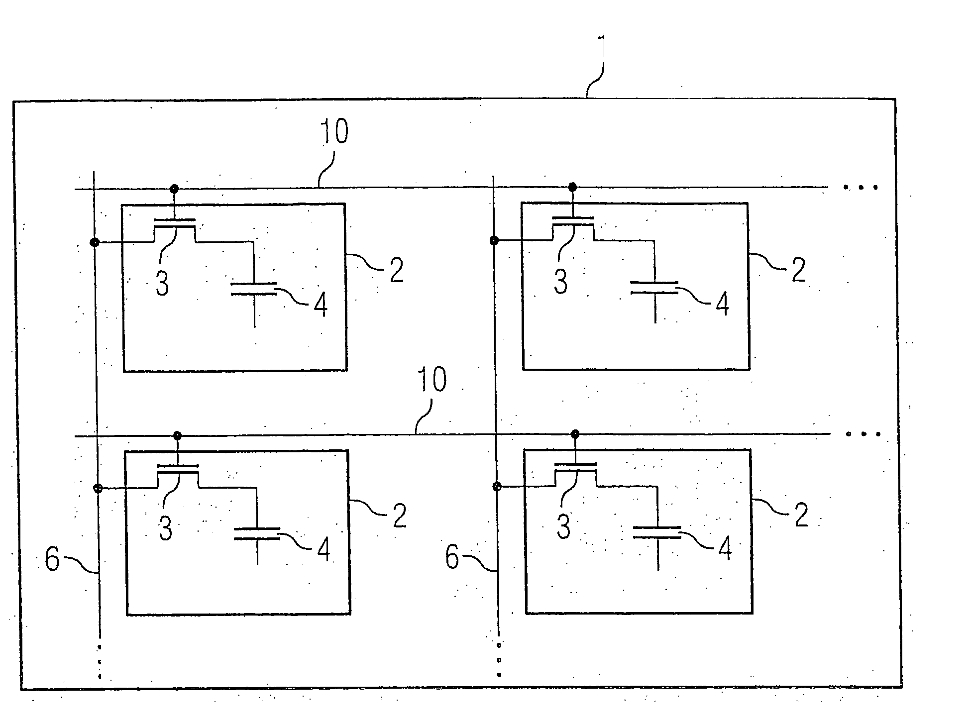 Integrated semiconductor memory comprising at least one word line and comprising a multiplicity of memory cells