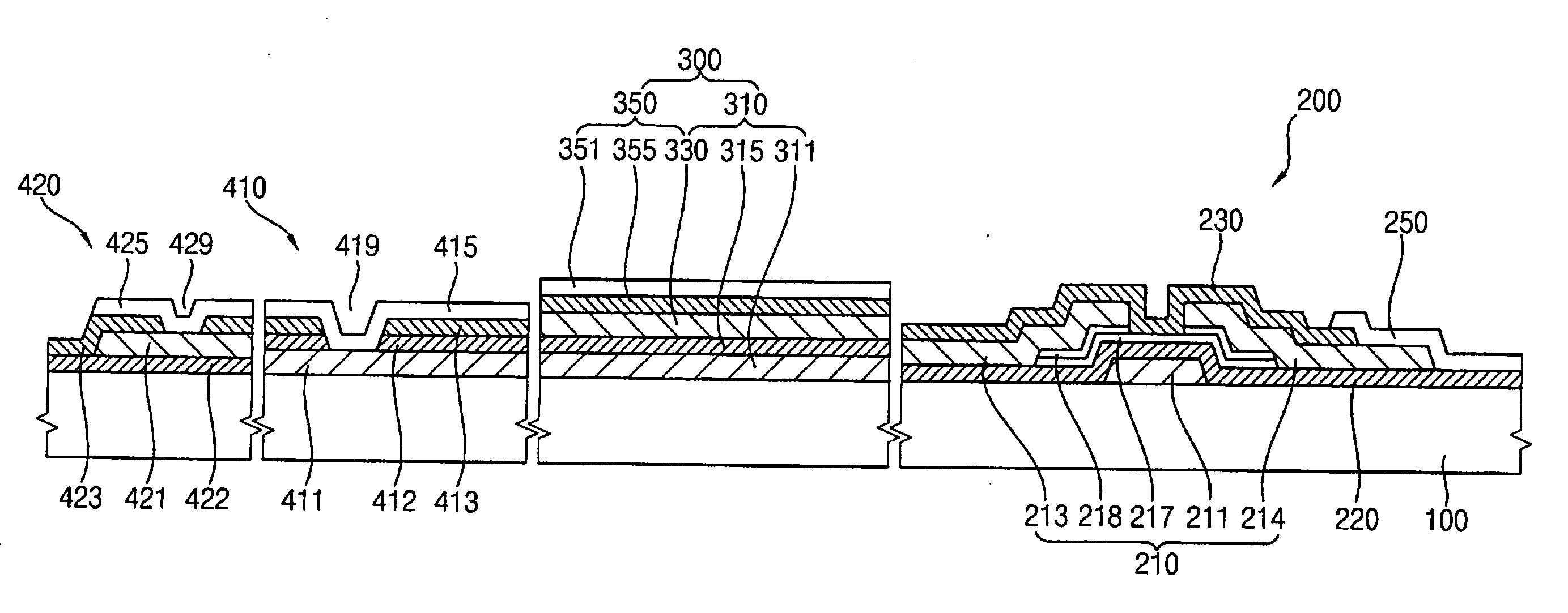 Array substrate for liquid crystal display panel