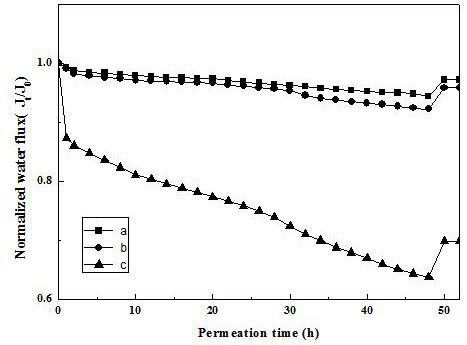 Preparation method of cellulose acetate reverse osmosis membrane surface-modified by quaternary ammonium salt