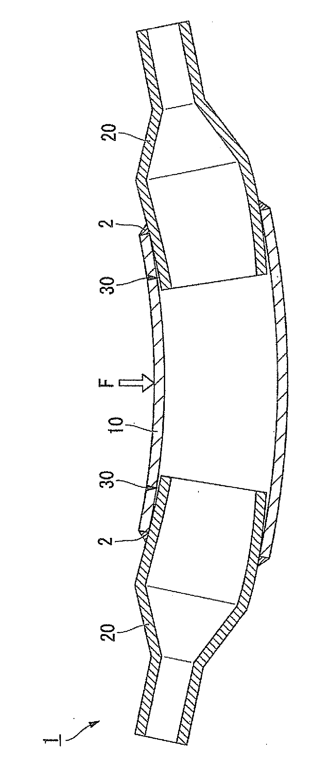 Roller for in-furnace conveyance