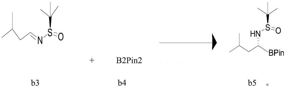 Bortezomib synthesis intermediate preparation method