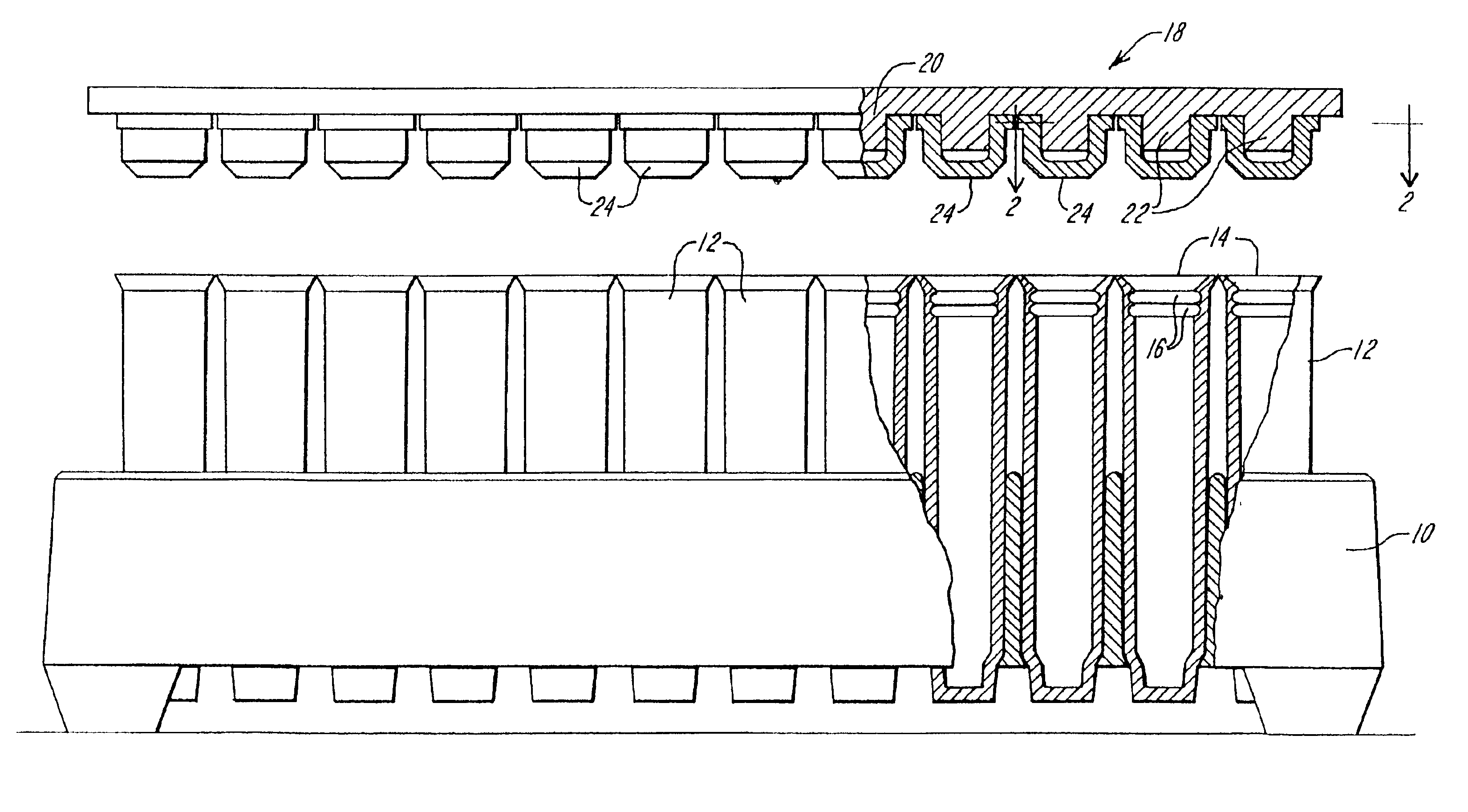 Apparatus for sealing test tubes and the like