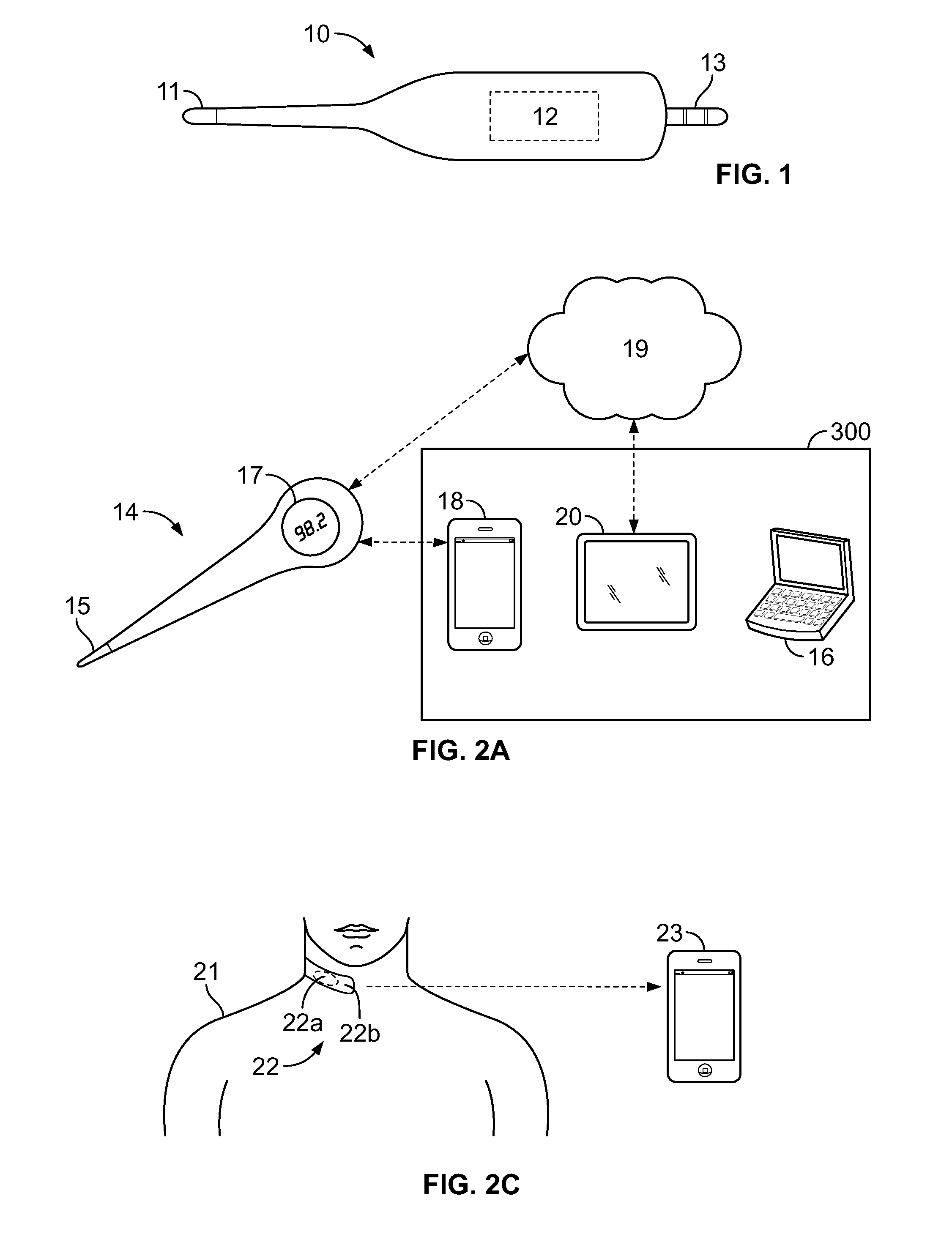 Temperature based fertility monitoring system and related method