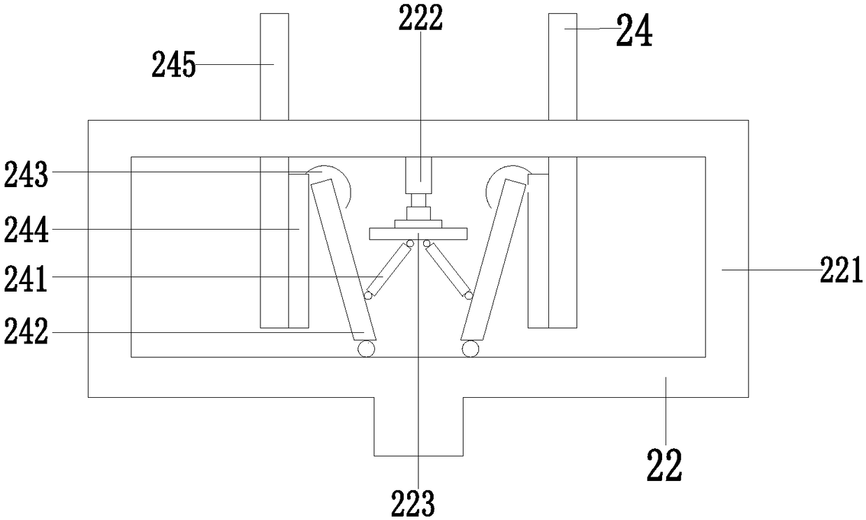 Automatic preparation device of lithium battery polar plate of new energy vehicle