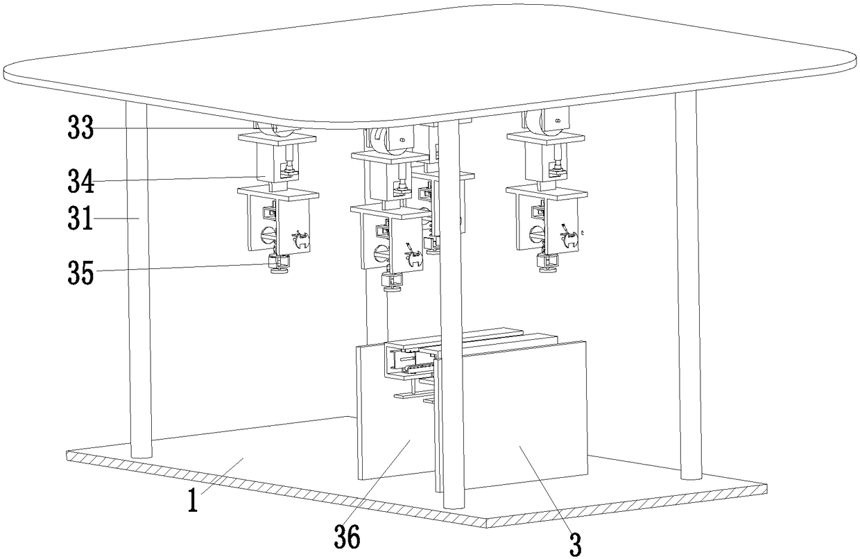 Automatic preparation device of lithium battery polar plate of new energy vehicle