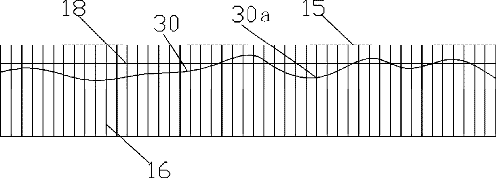 Simulation test device and method for waterway of cable-stayed bridge inhaul cable