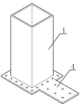 A column-column-beam assembly integrated variable beam height node and its construction method