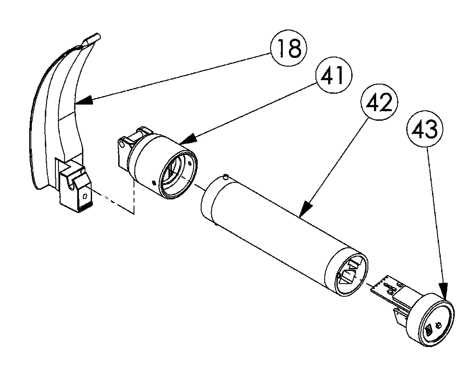 Digital laringoscope