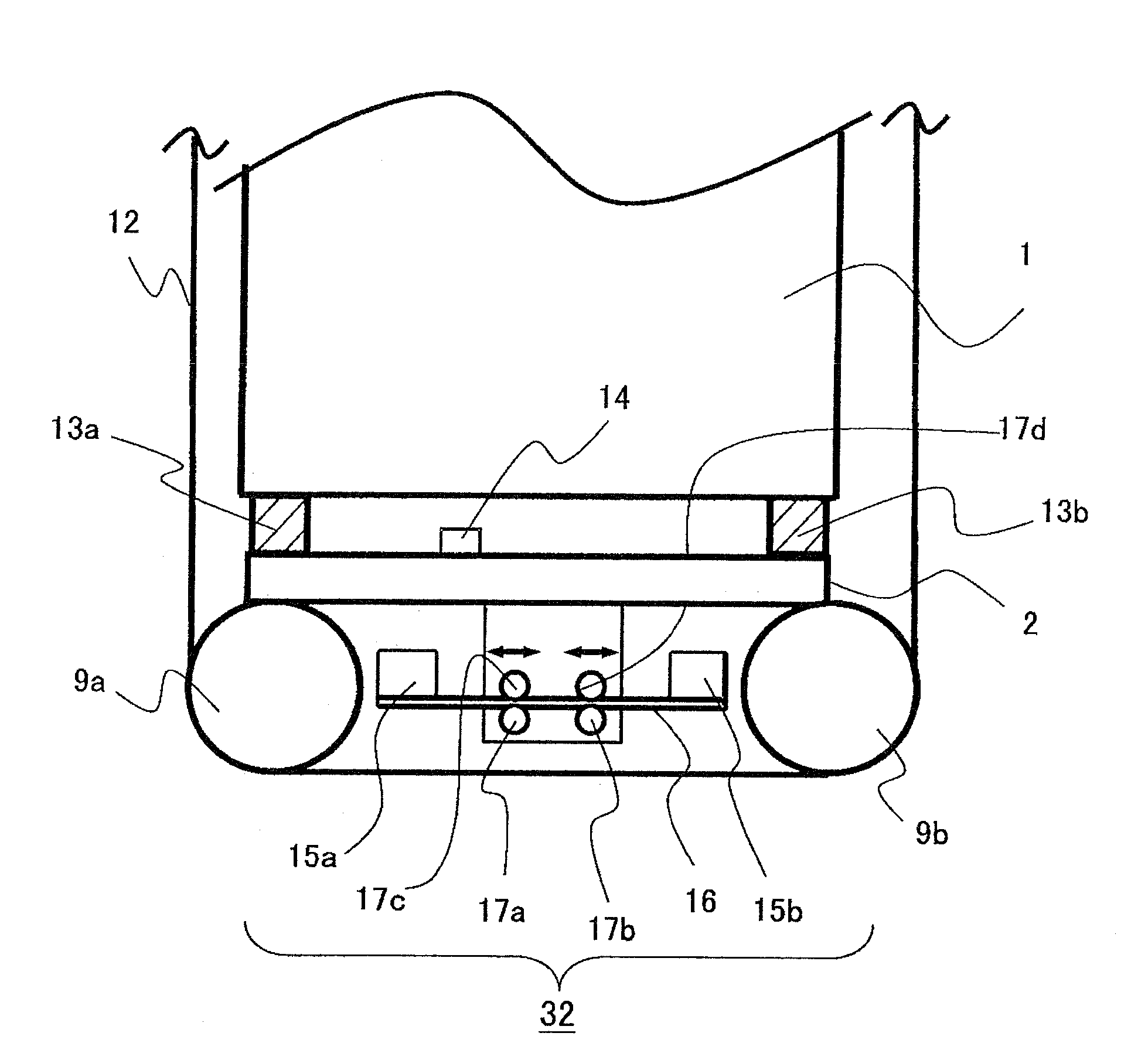 Elevator with vibration damper