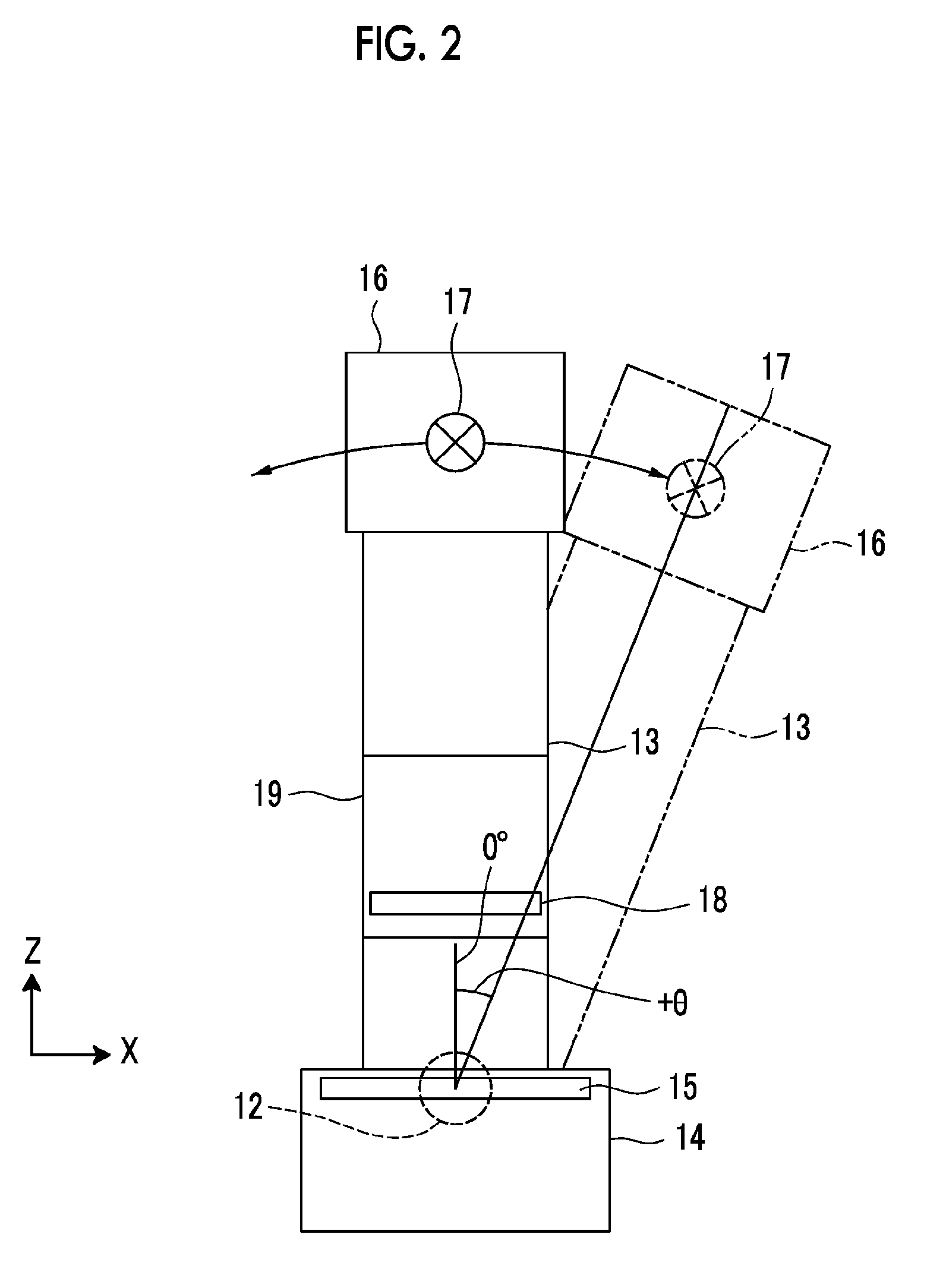 Radiological image radiographing apparatus and method