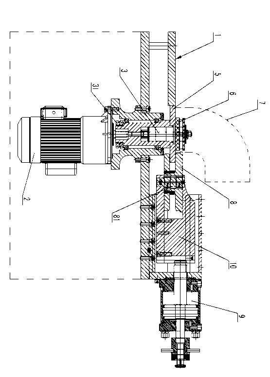 Hydraulic groove rolling machine for processing bent metal pipe grooves