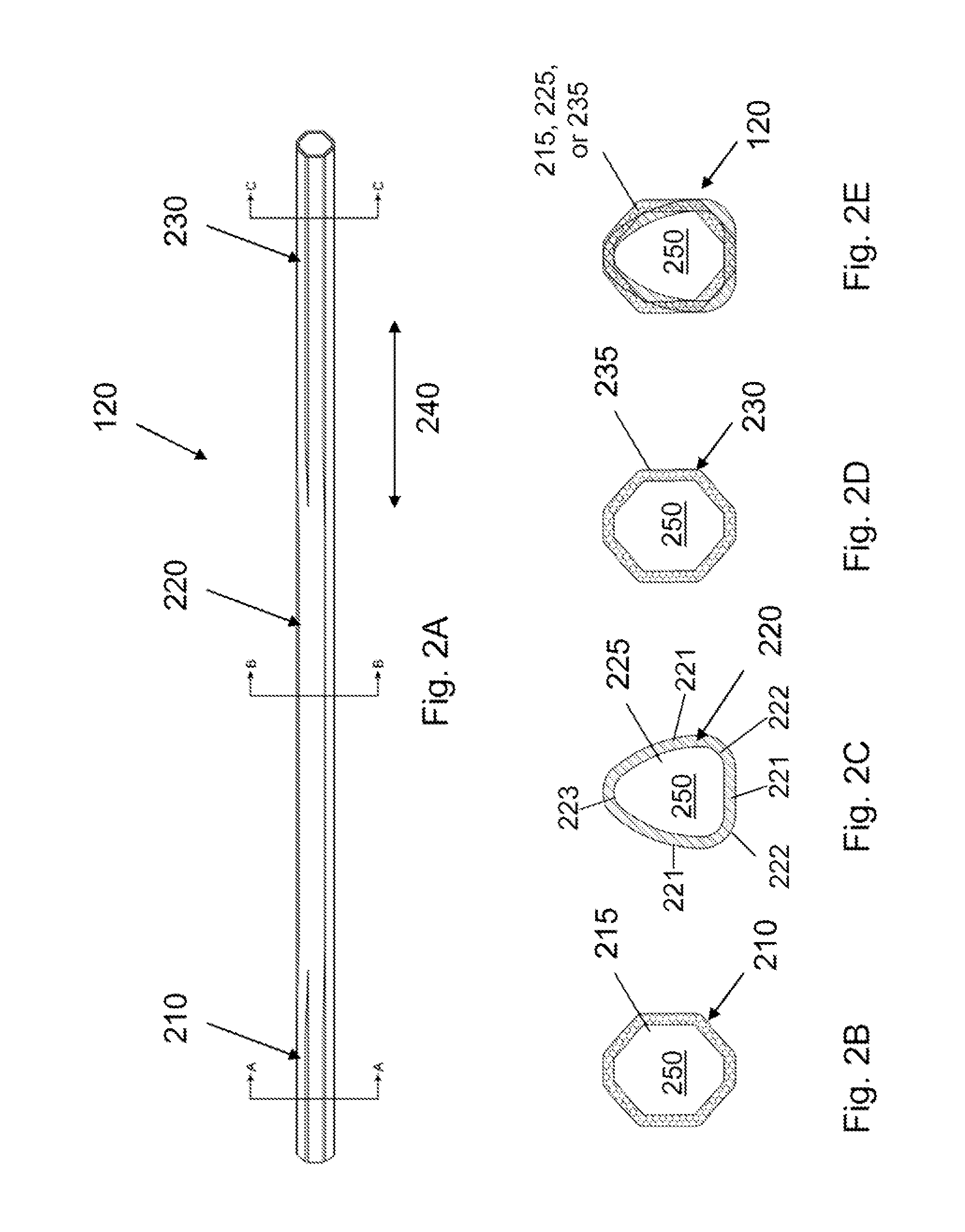 Structured lacrosse stick