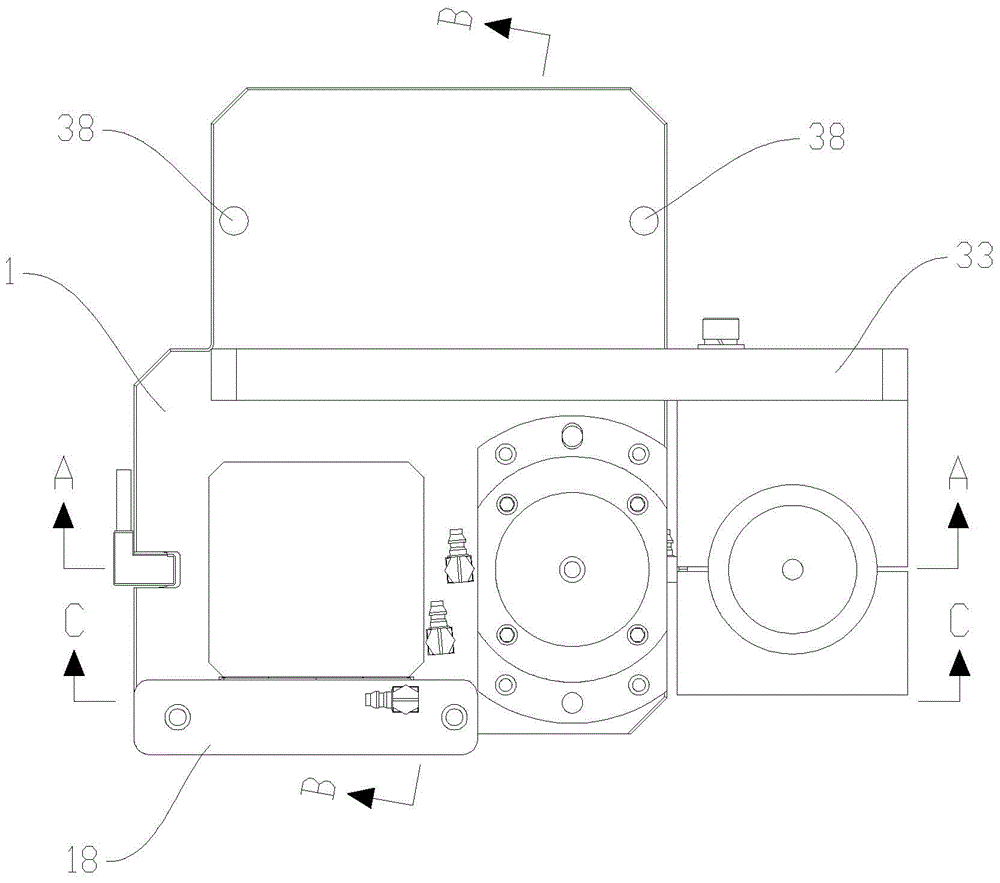 A welding device for ball solder