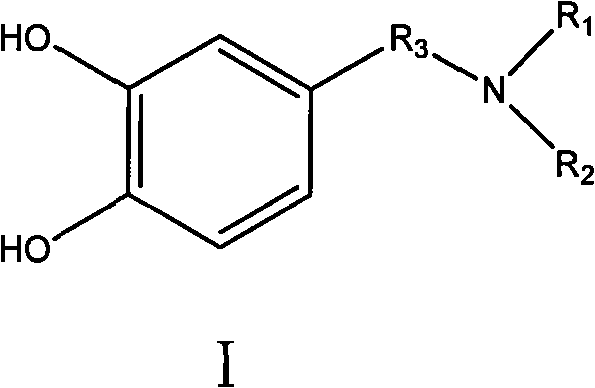 Photo-curing monomer with ortho-phenolic hydroxyl structure, preparation method and bond thereof