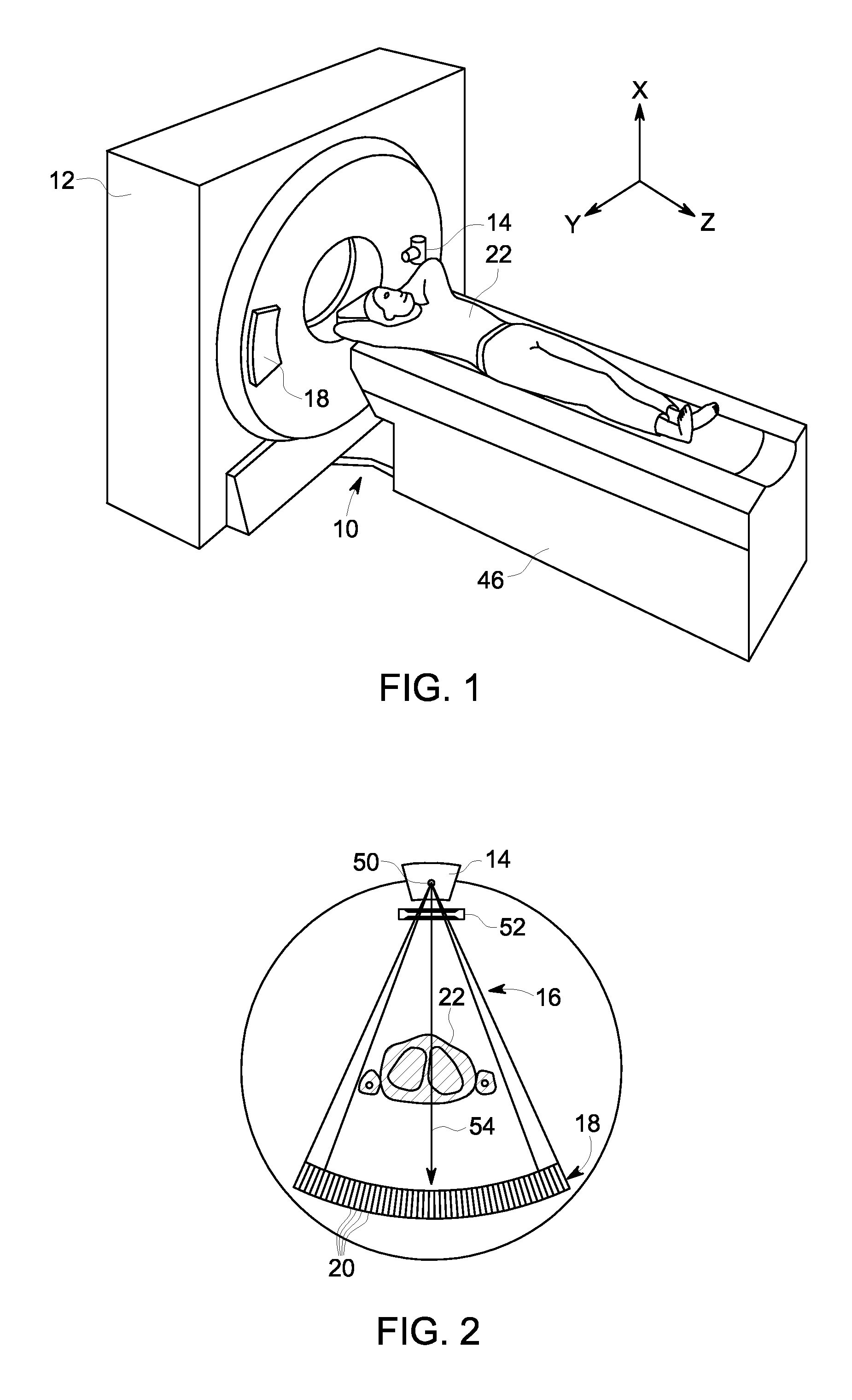Collimator for use in a ct system
