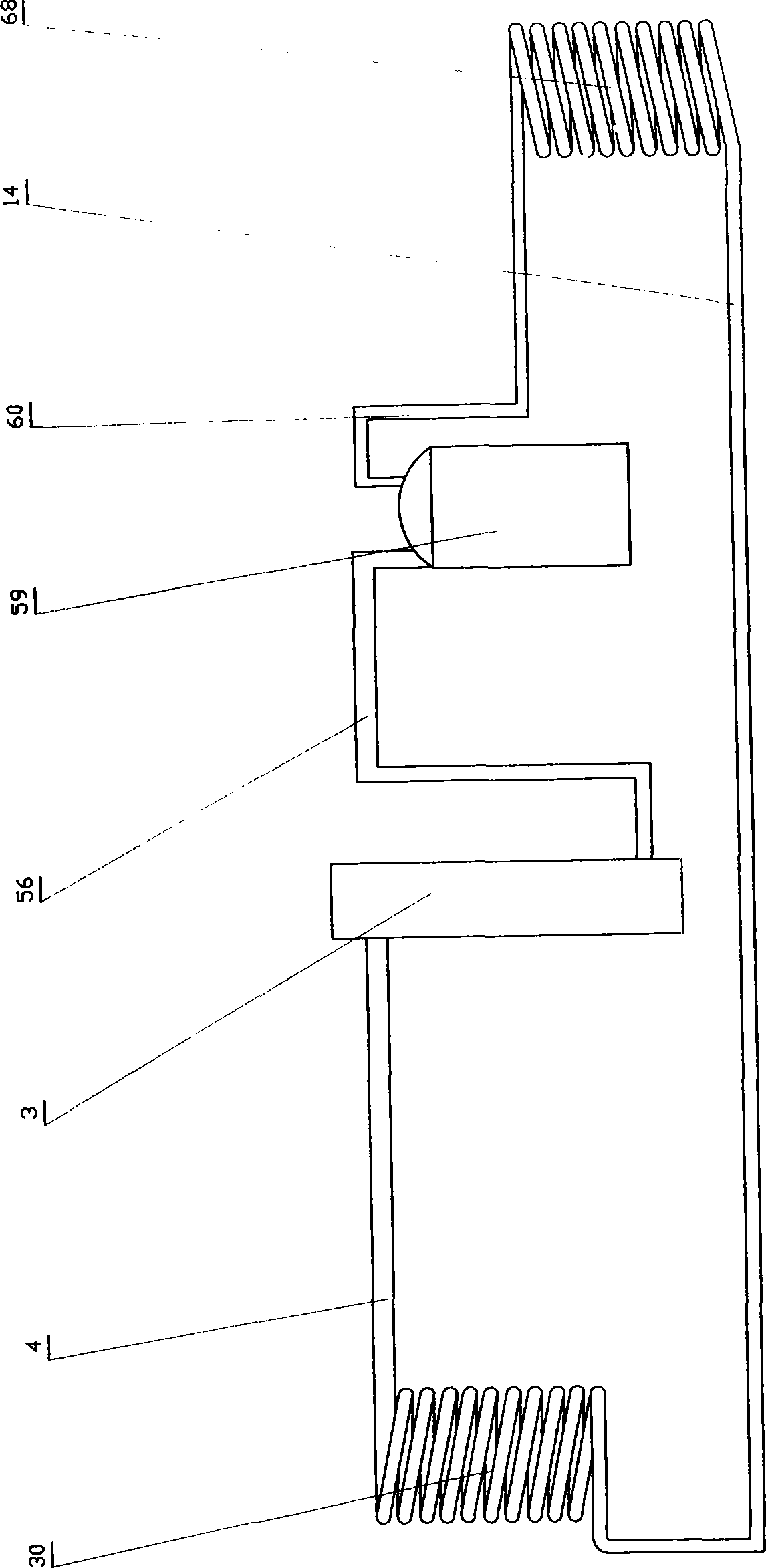 Process method for digesting plant oil by using carbon dioxide