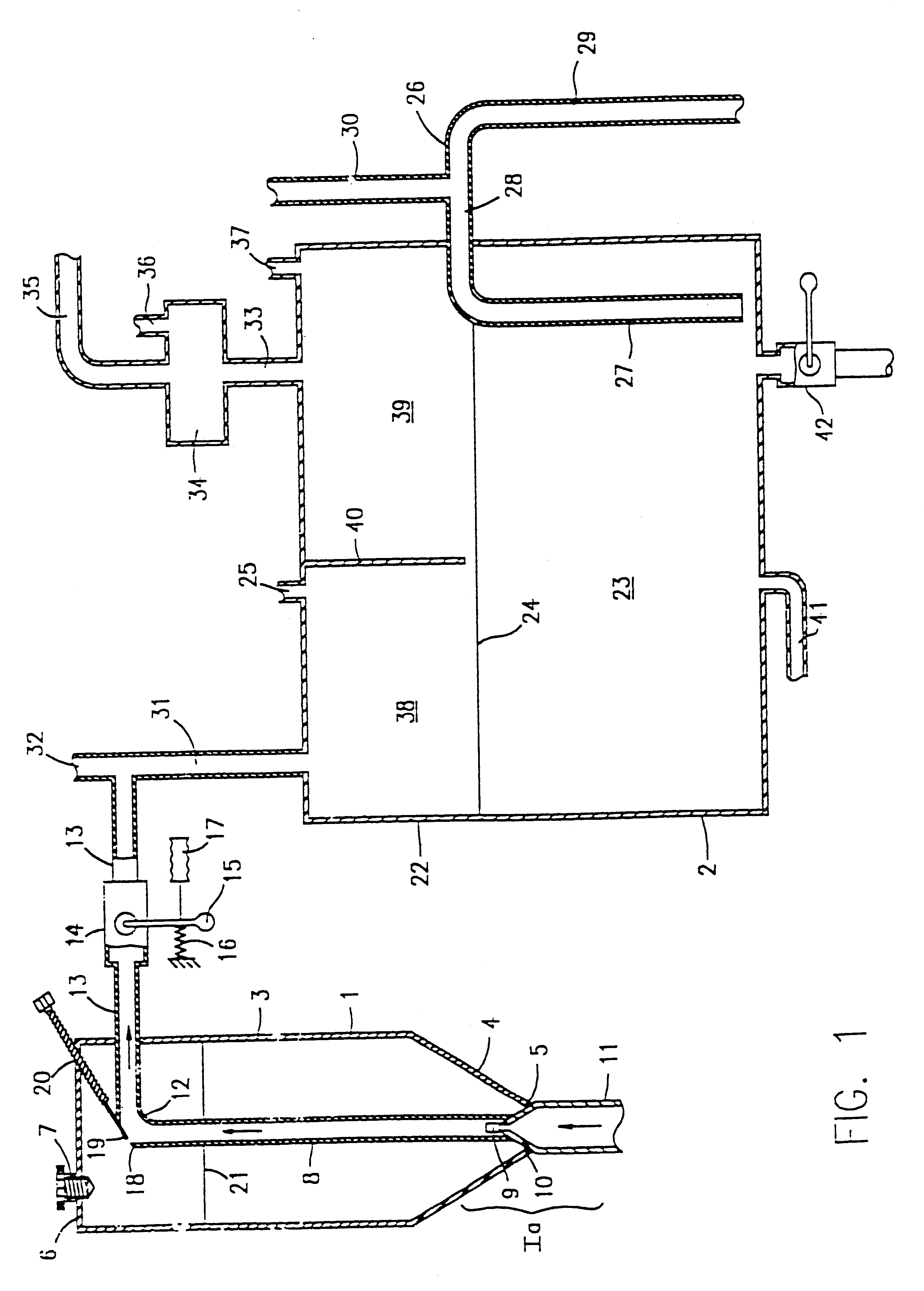 Phosphine generator for producing phosphine-containing gas