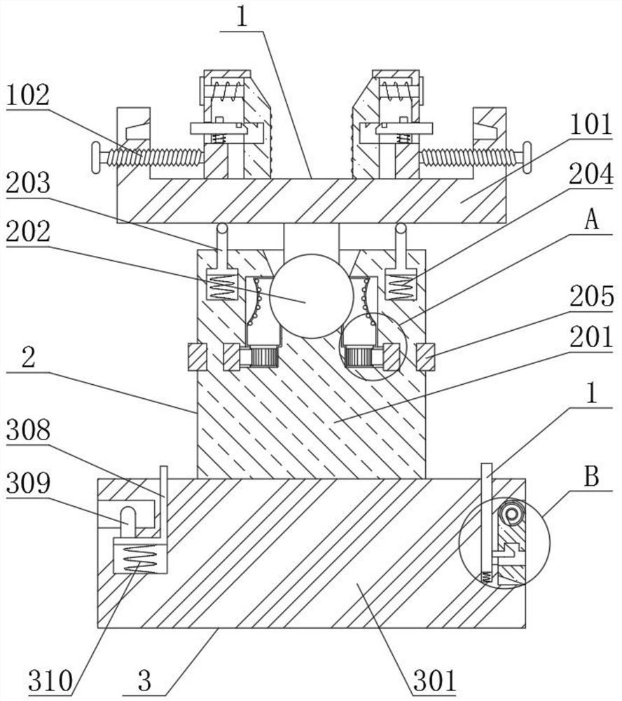 Adjustable fixing support for installation of instruments and meters