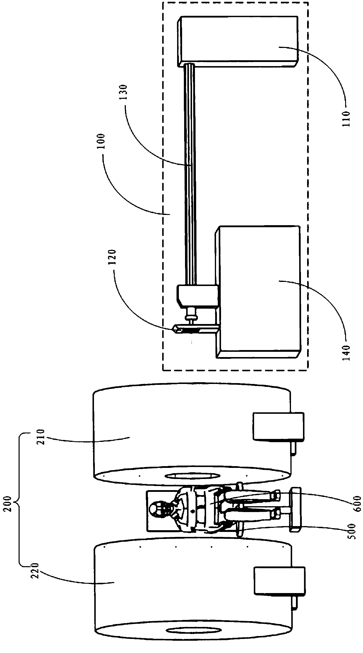 Magnetic resonance image-induced radiation therapy system