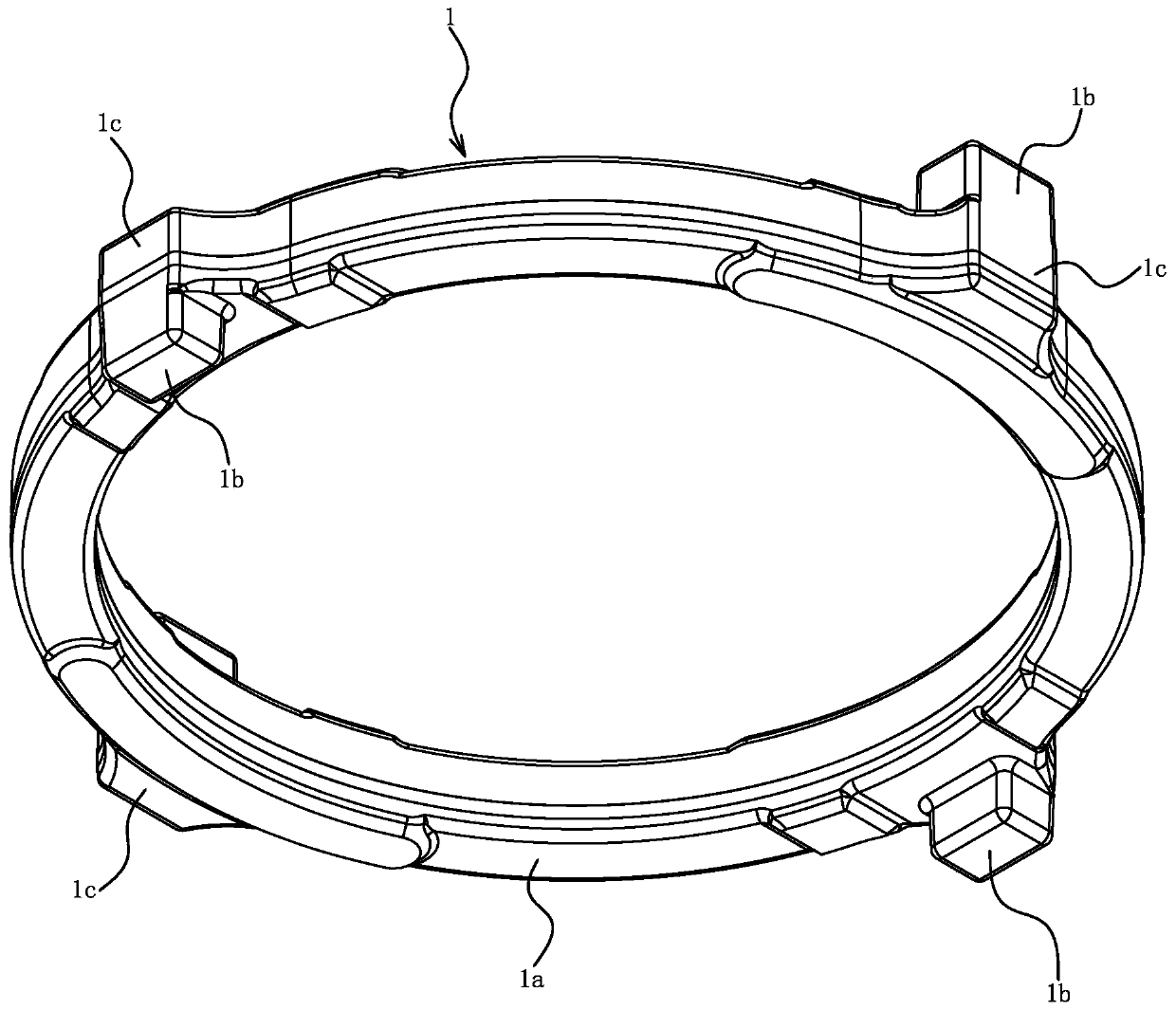 Scroll compressor cross ring manufacturing method