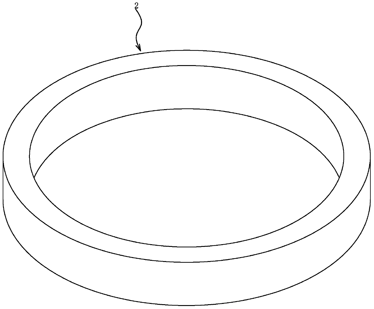 Scroll compressor cross ring manufacturing method