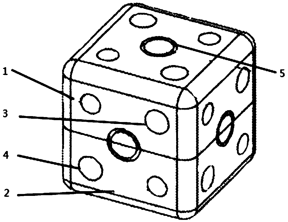 Cube satellite plug-and-play reed type structure modularized assembling structure and method