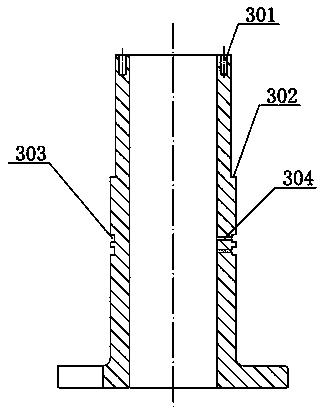 Ultrasonic grinding device for gear