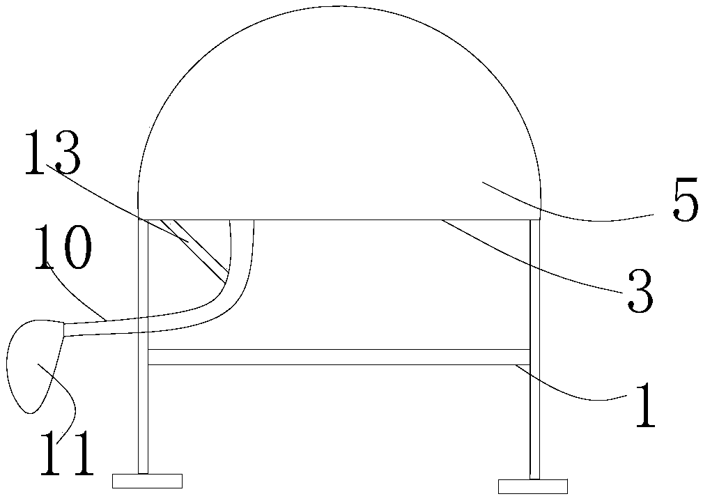 Device for lowering voice