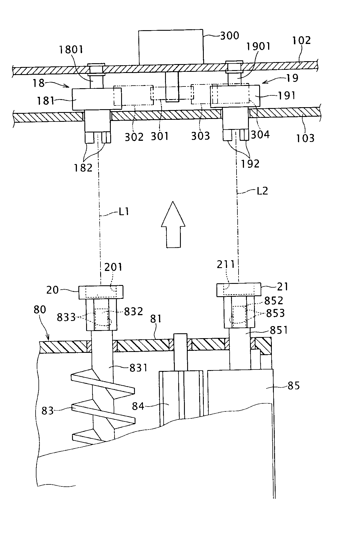 Drive transmission mechanism and image forming device