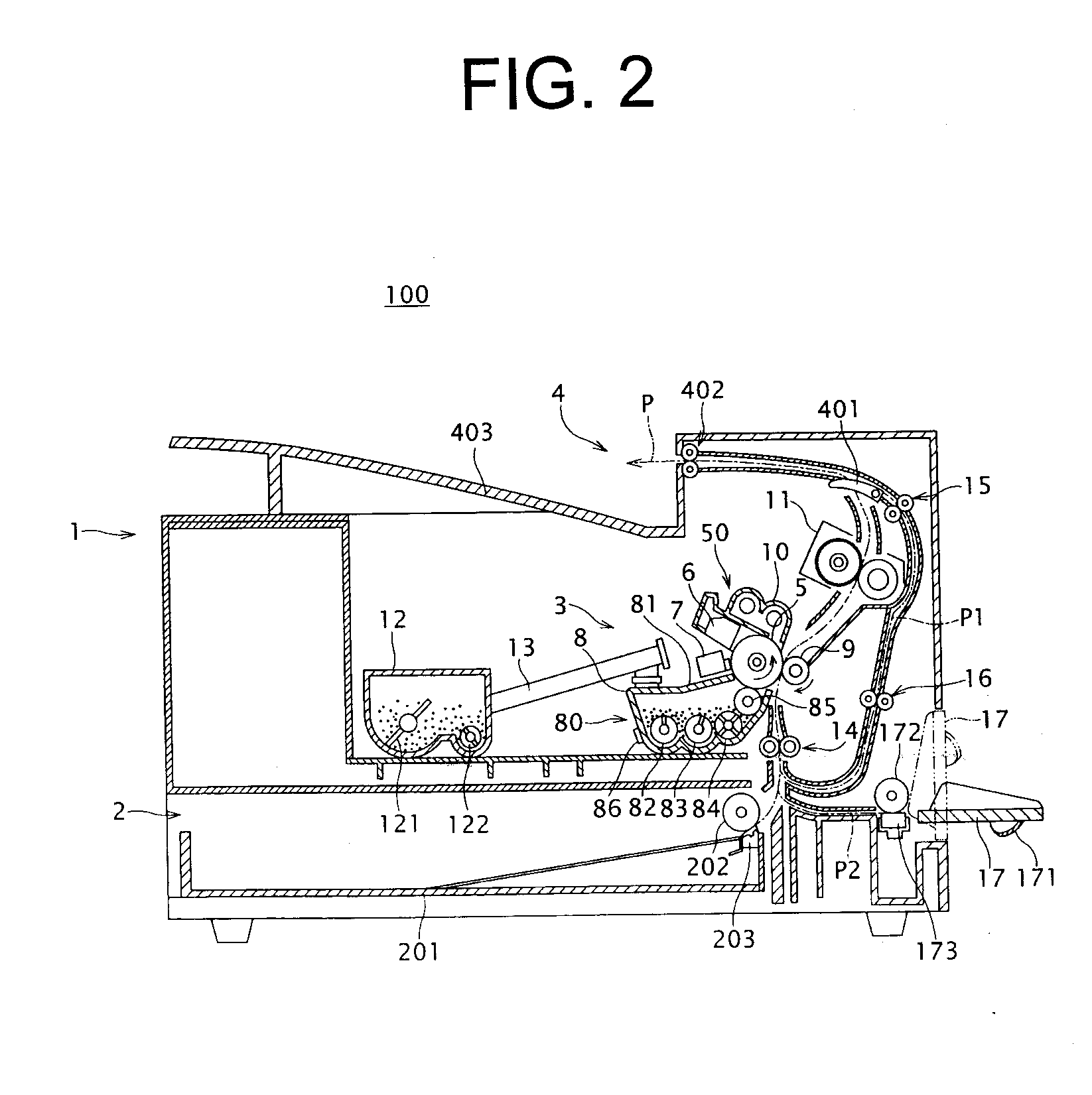 Drive transmission mechanism and image forming device