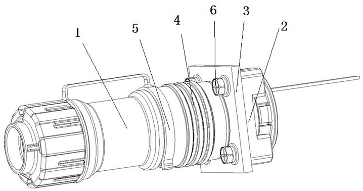 Plug connector shell, plug connector and connector assembly