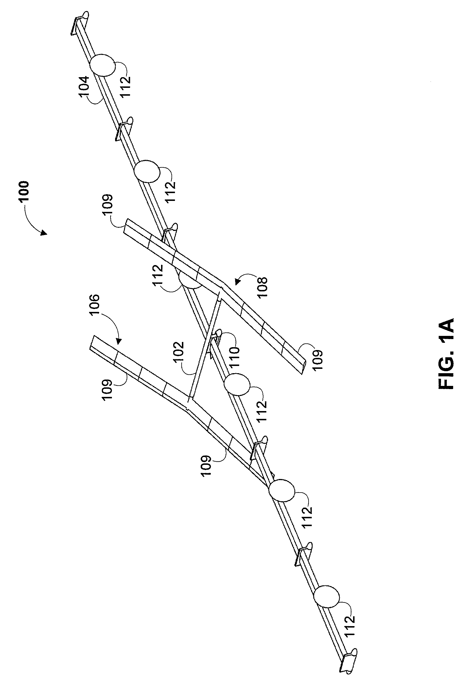 Solar-powered aircraft with rotating flight surfaces