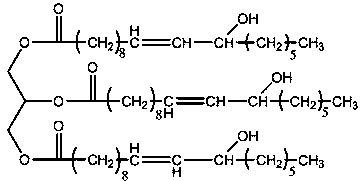 Method for preparing high-purity ricinus oil according to chromatographic separation