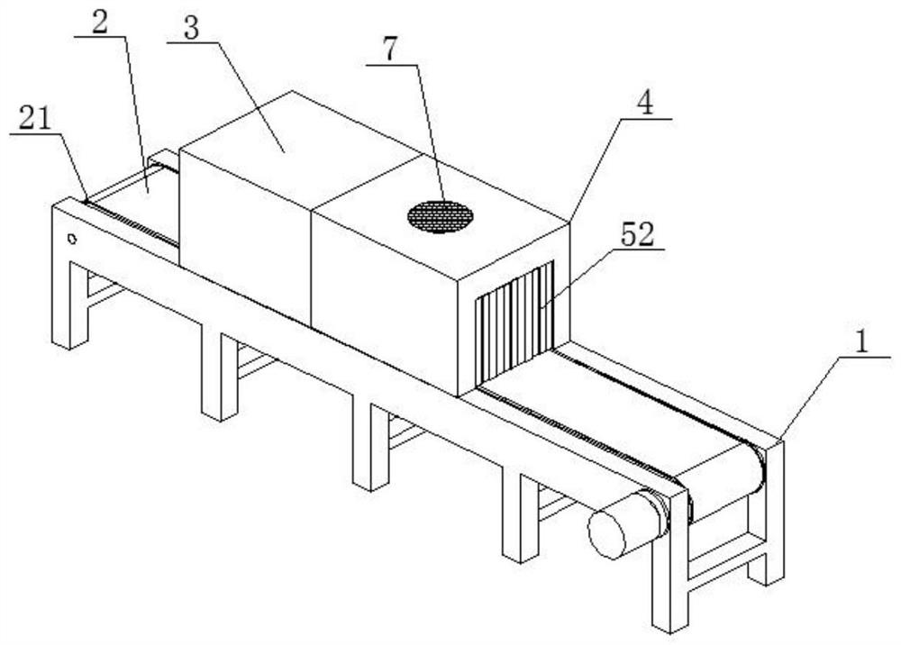 Passenger cabin cargo screening mechanism