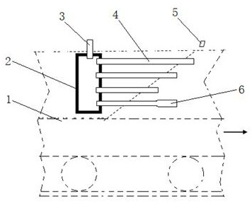 Sintering mixture preheating device and preheating sintering method