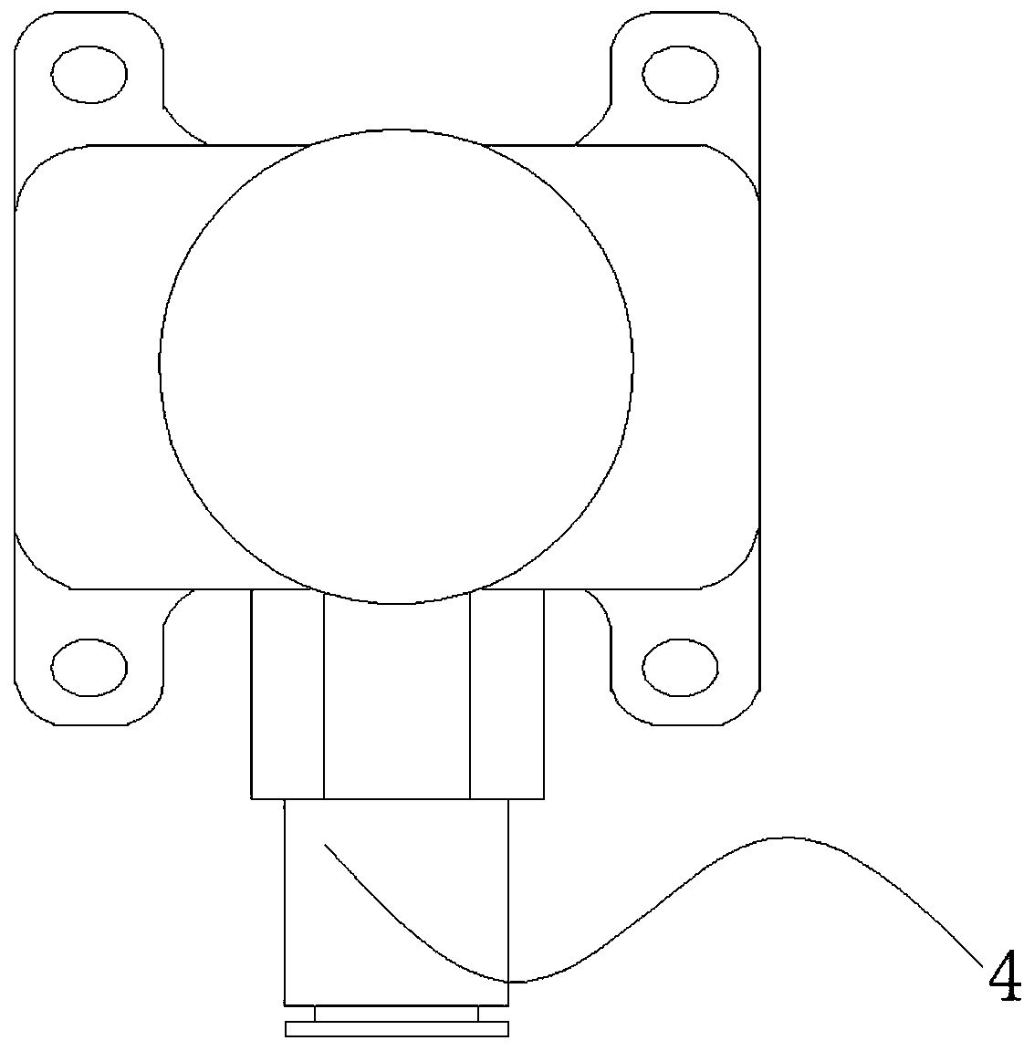 Optical cabin pressure relief device