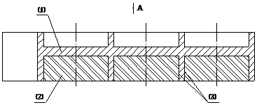 Metal magnetic lining plate for enhancing magnetic field distribution