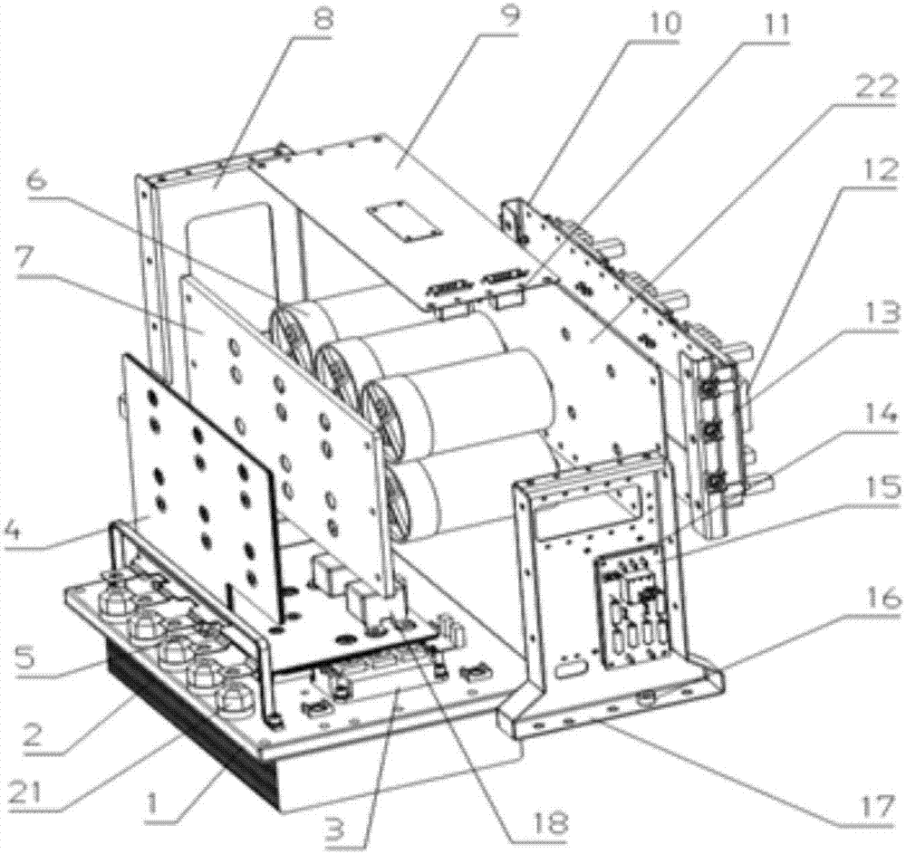 Auxiliary power module and circuit