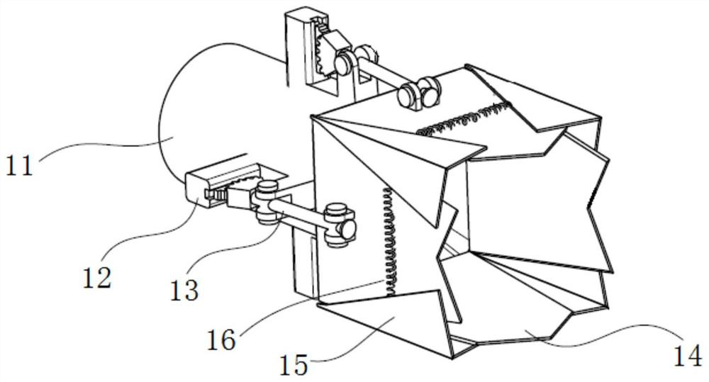 Vector exhaust tail pipe device, control system thereof and vehicle