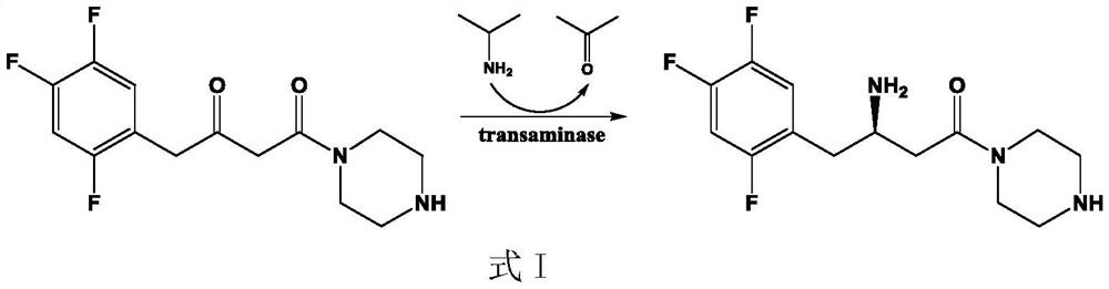 (r)-ω-transaminase mutant and its application in the preparation of sitagliptin intermediate