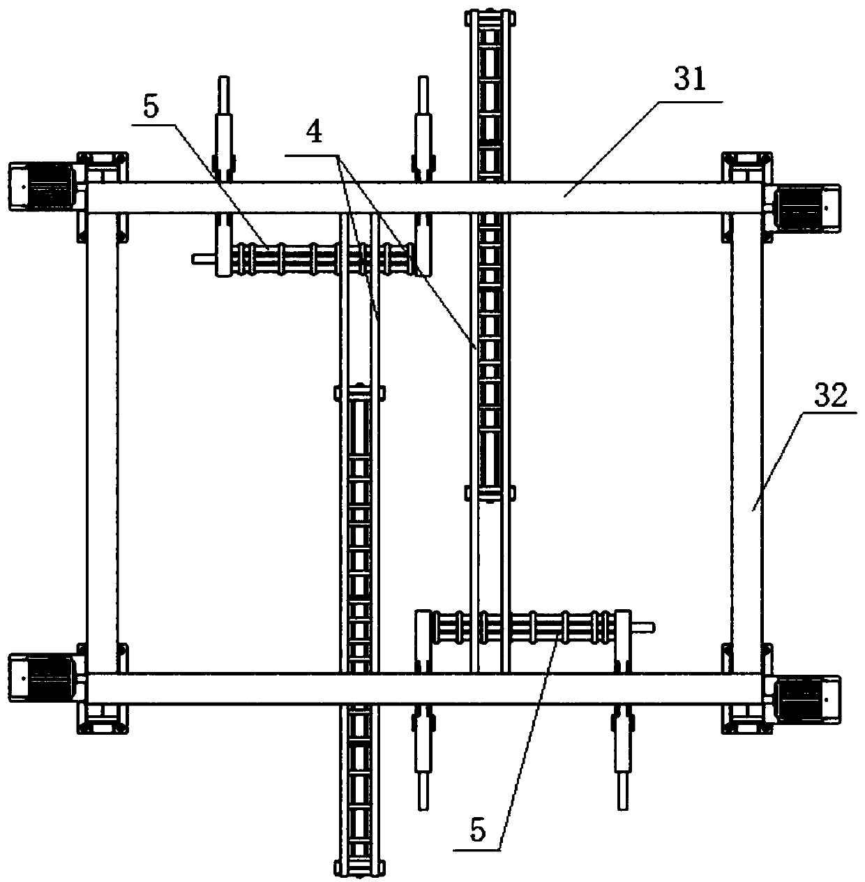 Automatic insulation detection system for reinforcing mesh of CRTS III type ballastless track slab