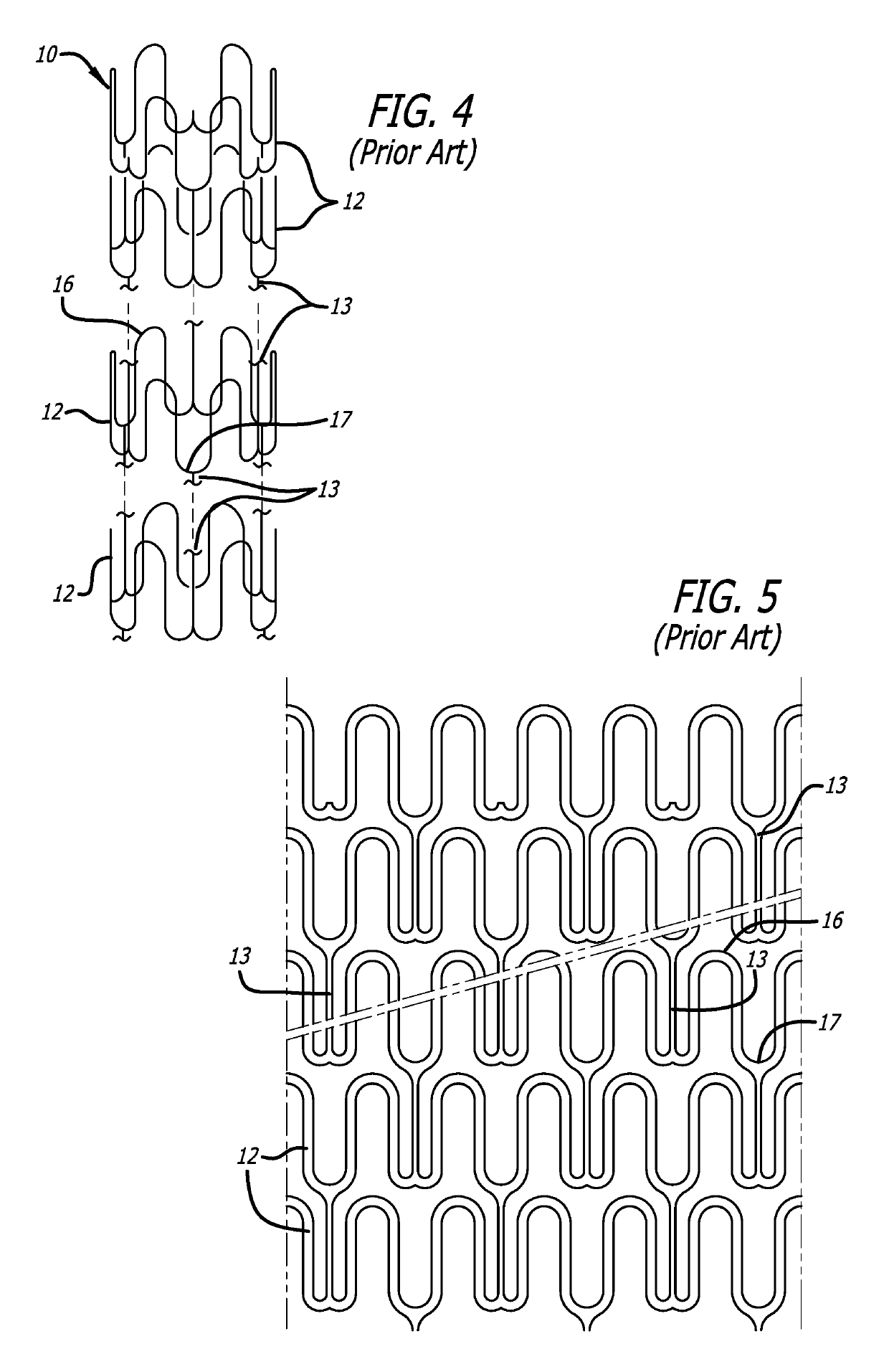 Intravascular stent having high fatigue performance