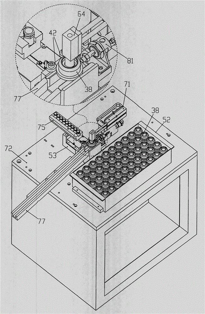 Robot-assisted automatic assembly and lubricating oil addition equipment for rolling wheel assemblies