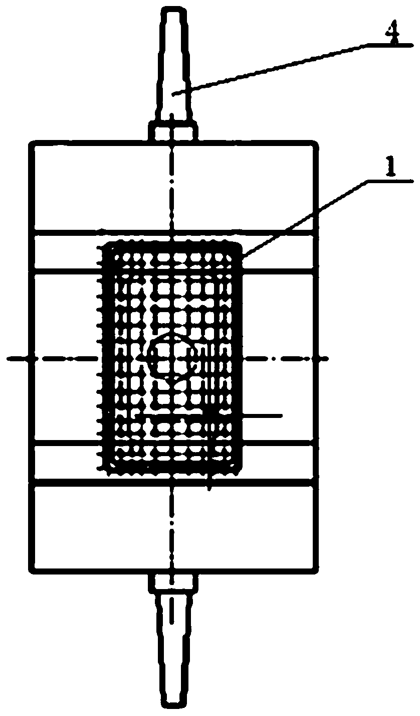 Water absorbing plate of pressing mold